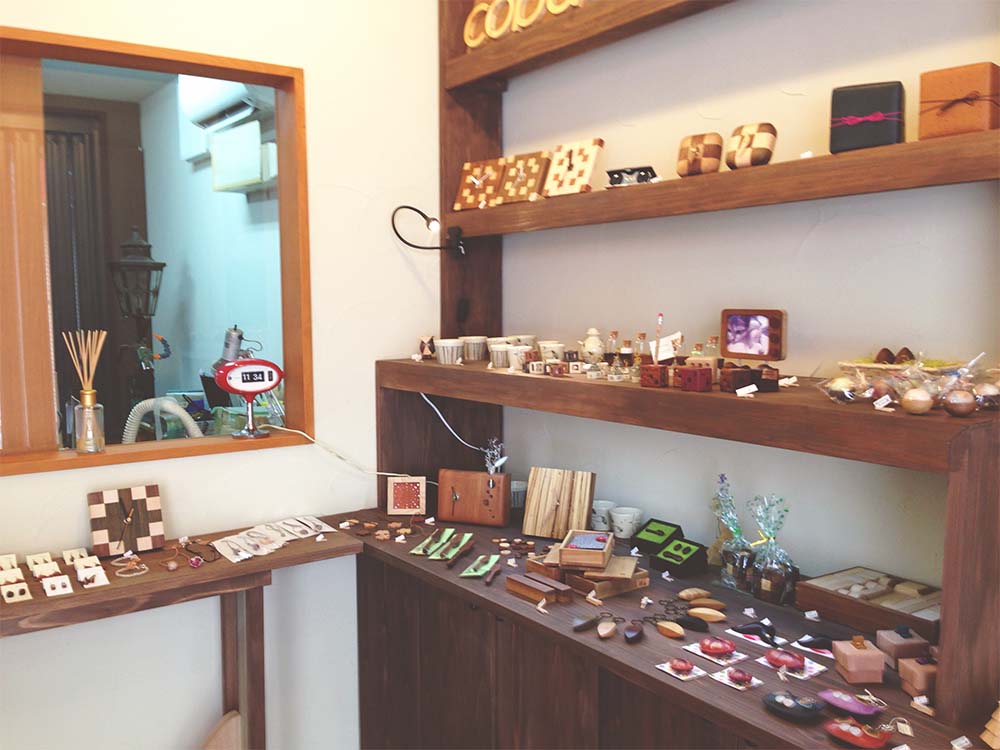 木工房Cobaの店内風景